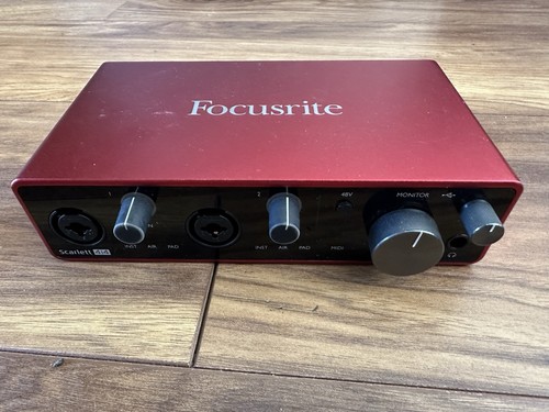 Focusrite scarlett 4i4 - scarlett, gen