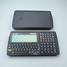 SHARP PC-G850V Pocket Computer Function Calculator Tested Working Japan