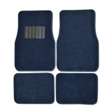 New 4pcs Set Universal Fit Car Truck Front Rear Vinyl Heel Pad Carpet Floor Mats