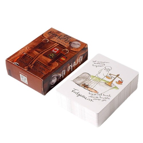 Broke word tarot cards - broke,