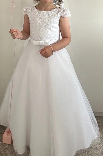 Holly communion dress aged - communion,