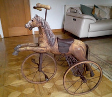 Victorian Child's Wooden Horse