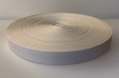 Nylon webbing solid wolf - solid,