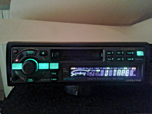 Alpine tda 7556r radio - tda-7556r,