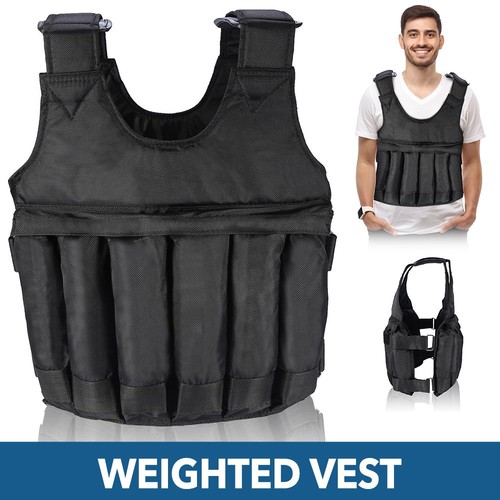 50kg adjustable weighted vest - 50kg,