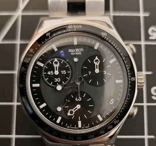 Swatch swiss irony chronograph - swatch,