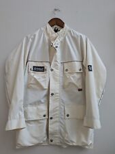 Belstaff Tourmaster/Trialmaster-Style Utility Jacket Off White/Cream Mens/Womens