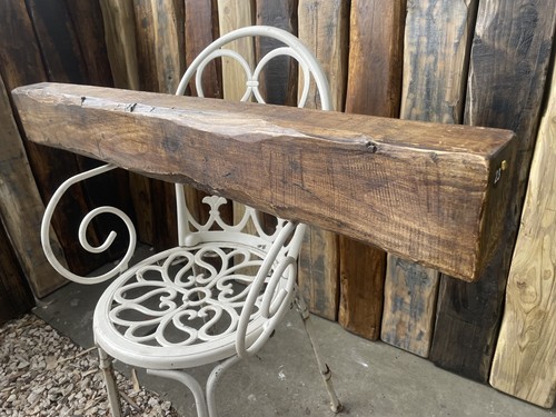 Reclaimed solid wood fireplace - reclaimed,