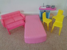 barbie doll accessories sofa