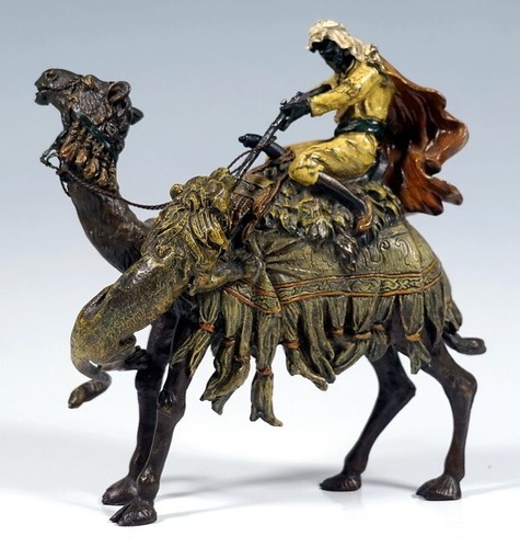 Antique vienna bronze - bronze, arab