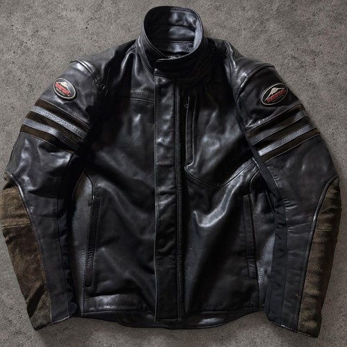 Kushitani leather jacket - leather,