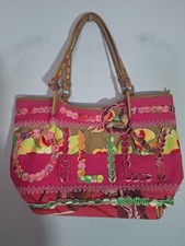 Oilily shopper shoulder bag bag; textile, multicoloured, new