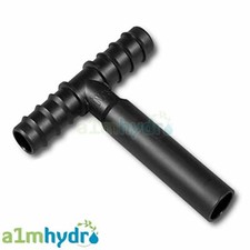 IWS System Pipe Assembly 16mm Universal Tee Piece Spares 6 Pack Hydroponics