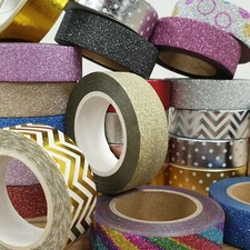 Washi Tape Glitter Decorative