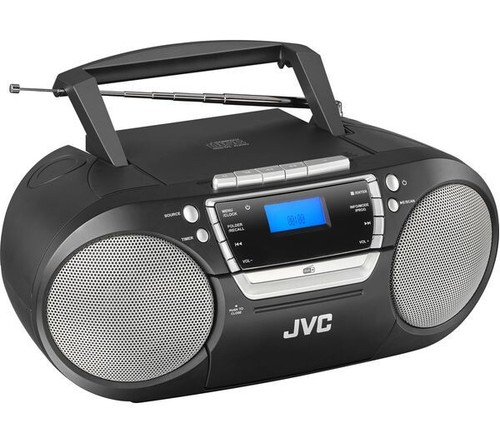 Jvc d322b boombox wireless - jvc,