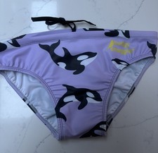 Men’s Budgy Smugglers Swim Wear Gym Pool 28” Killer Whales motel  Rugby