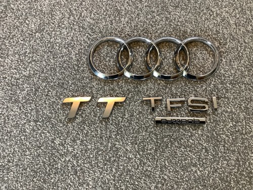 Audi chrome rear boot - chrome,
