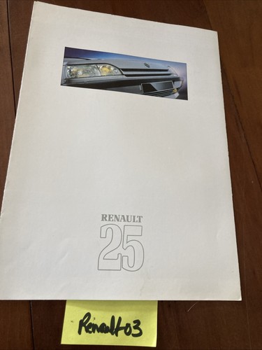 Renault r25 1989 gts tx - renault, 25