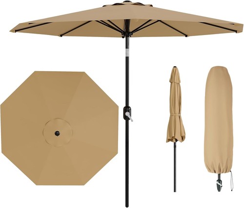 9ft patio umbrella garden - 2.7m,