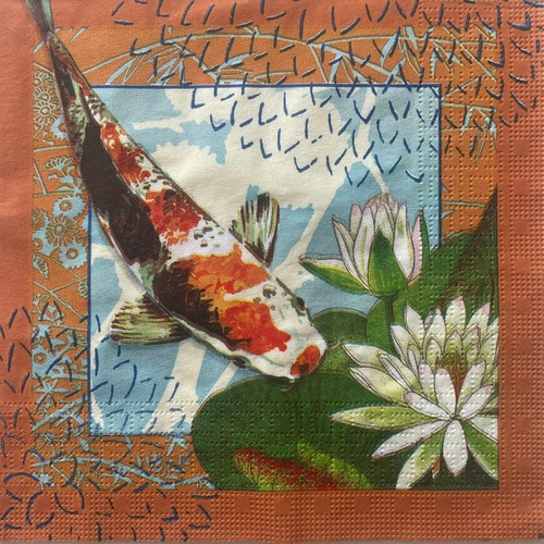 Luncheon paper napkins - 2,