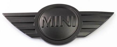 Mini badge logo front - front, bonnet