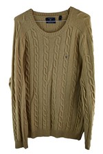 Gant Mens beige Cable Knit