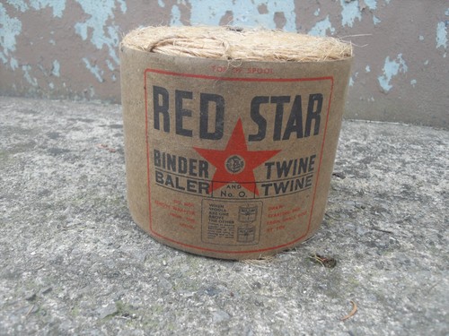 Vintage red star baler binder - vintage,