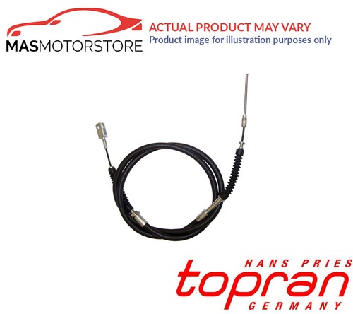 Handbrake cable rear topran - handbrake,
