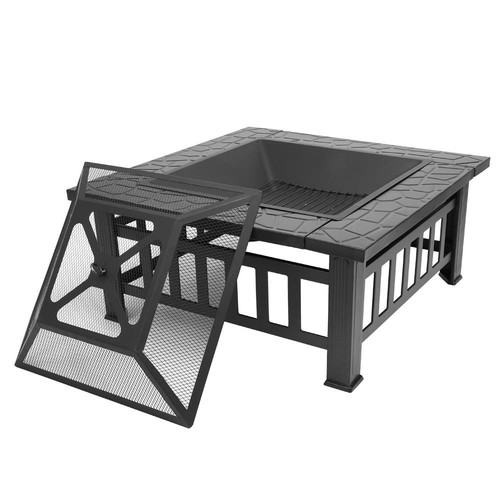 Metal fire pit brazier - metal,