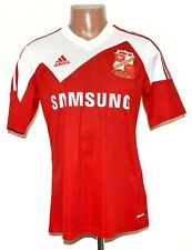 SWINDON TOWN ENGLAND 2013/2014 HOME FOOTBALL SHIRT ADIDAS SIZE S ADULT