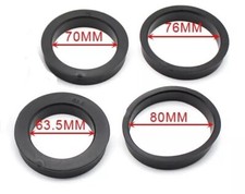 Air Filter Reducing Rings, Reduce an 89mm Neck Diameter filter to 80 76 70 63mm