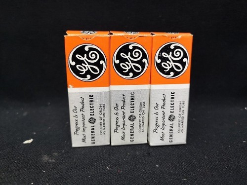 12ax7a ecc83 vacuum tubes - ge,