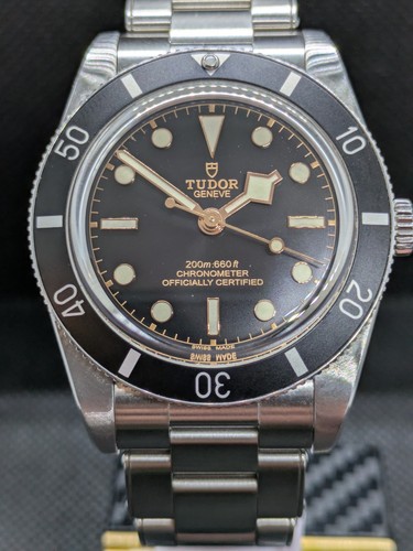 Tudor black bay - 54, 37mm