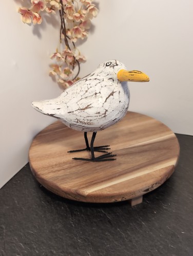 Wooden abstract seagull - wooden,