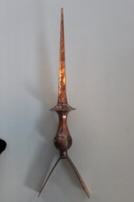 FINIAL, ROOF SPIRE. COPPER