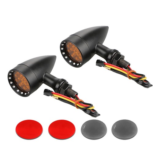 Black led bullet running - black,