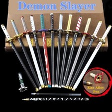 20CM Anime Demon Slayer Sword Model Gel Pen Kimetsu No Yaiba Tanjirou Weapon