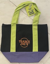 Trader Joes Bag Mini Tote Bag Halloween Trick Or Treat