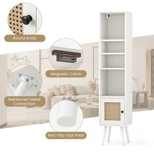 Rattan storage cabinet - storage,