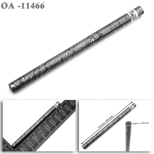 Damascus steel rod jewellery - rod,