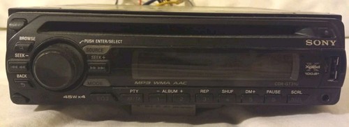 Sony cdx gt31u - sony, cdx-gt31u