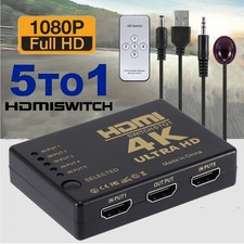 5 Port HDMI 4K Switch Switcher