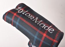 BRAND NEW TAYLORMADE BLADE PUTTER HEAD COVER BLUE/RED LIMITED EDITION TARTAN