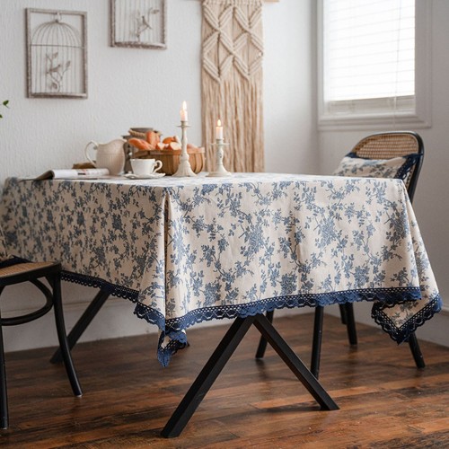 Flower pattern tablecloth - flower,