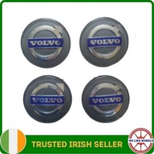 4 x Original Volvo Alloy 64mm Wheel Centre Caps.