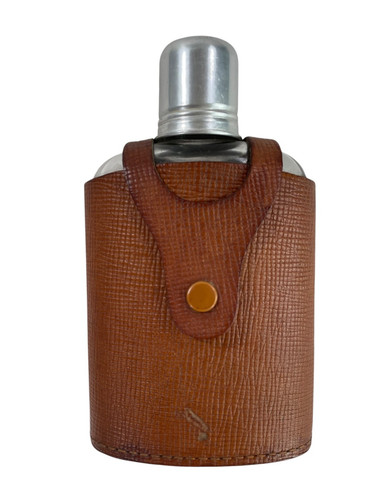 Vtg newey hip flask - newey,
