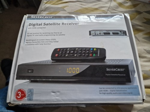 Silvercrest satellite receiver - silvercrest,