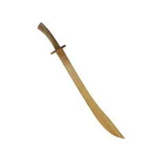 Wooden Martial Arts Bamboo Kung Fu Sabre 35.5" Training Weapons Theatre Props