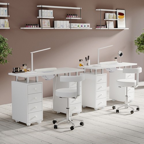 Mobile white drawers - mobile, 8-drawers