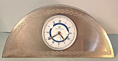 Wedgwood pewter clock full - pewter, in